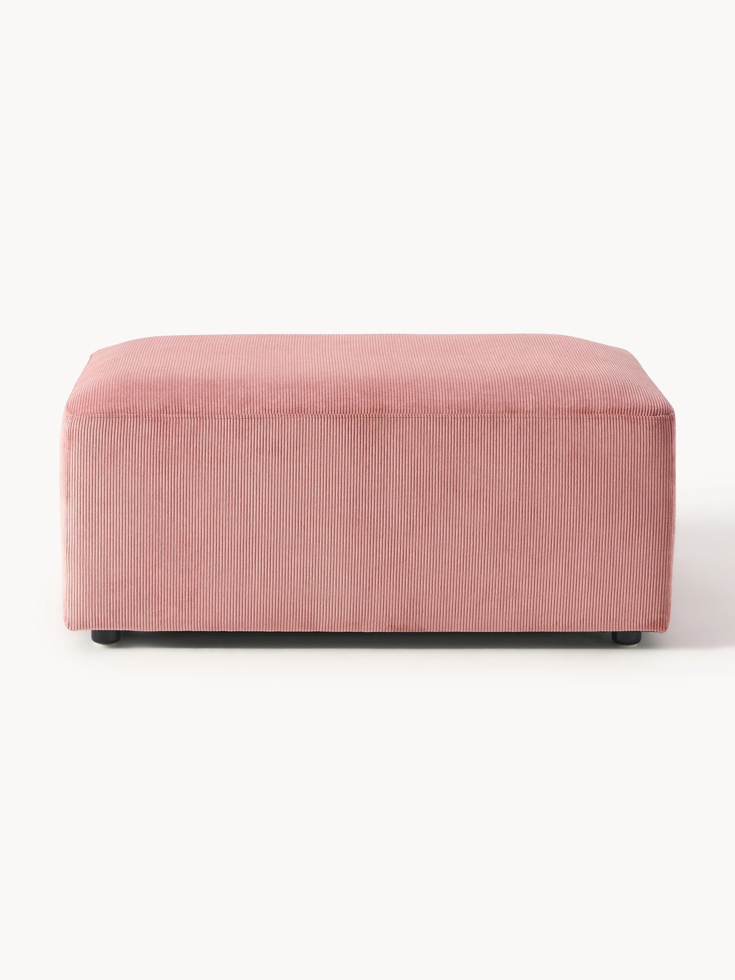 Melva Corduroy Stool, W 99 x D 72 cm