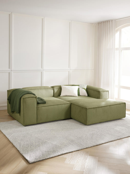 Lennon Modular Corner Sofa (2-Seater) in Corduroy