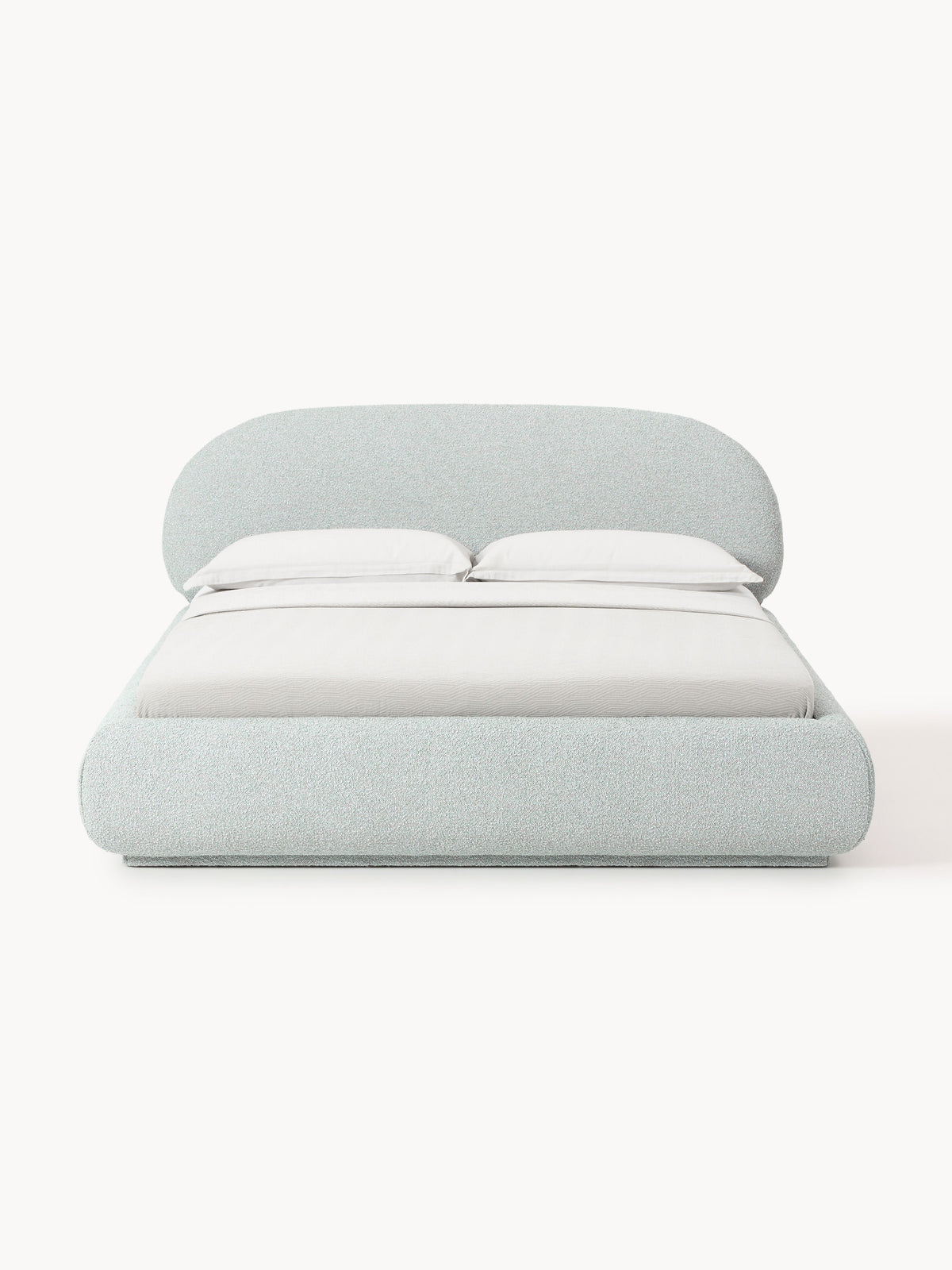 Alba Bouclé Upholstered Bed