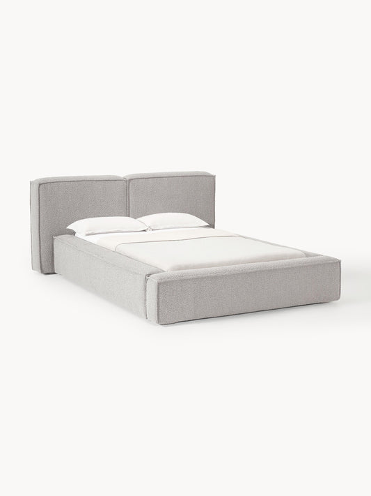Lennon Bouclé Upholstered Bed