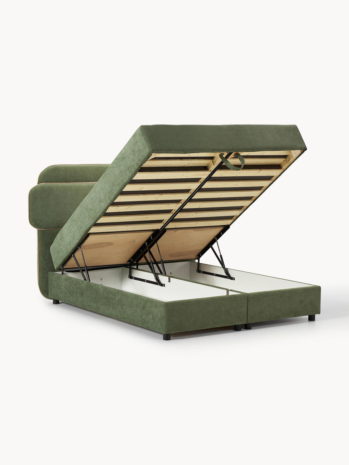 Enrica Box Spring Bed with Storage