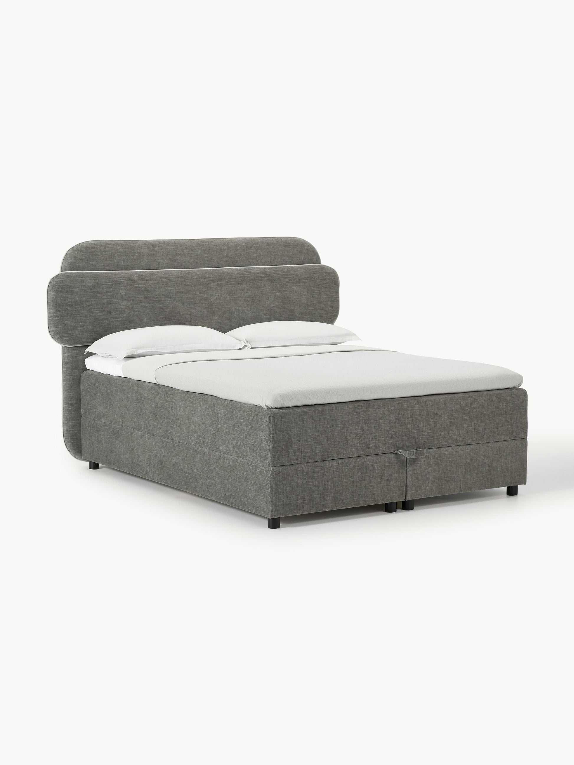 Enrica Box Spring Bed with Storage