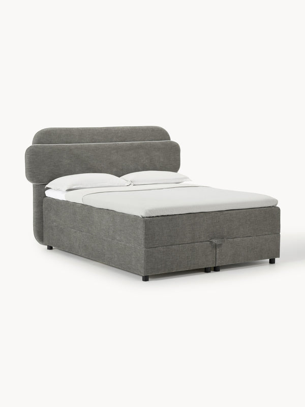 Enrica Box Spring Bed with Storage