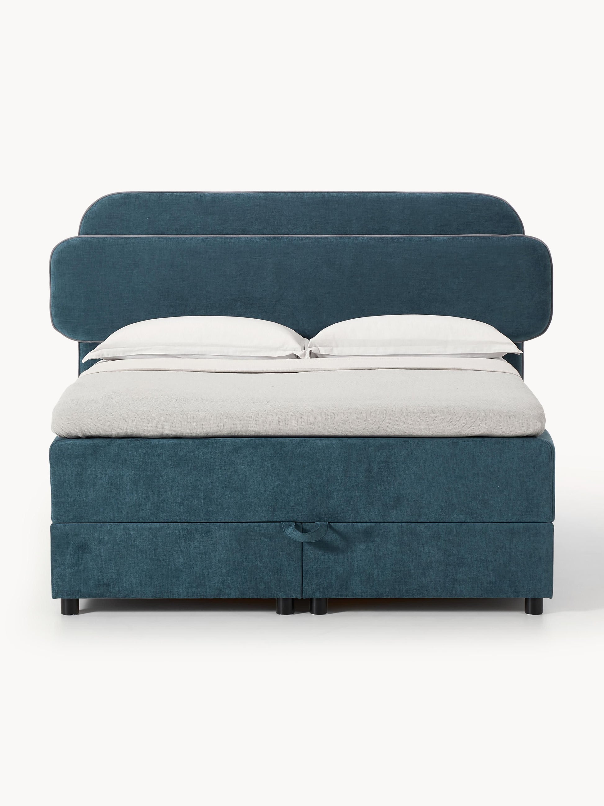 Enrica Box Spring Bed with Storage