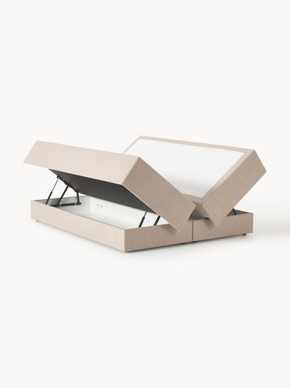 Enya Box Spring Bed with Storage