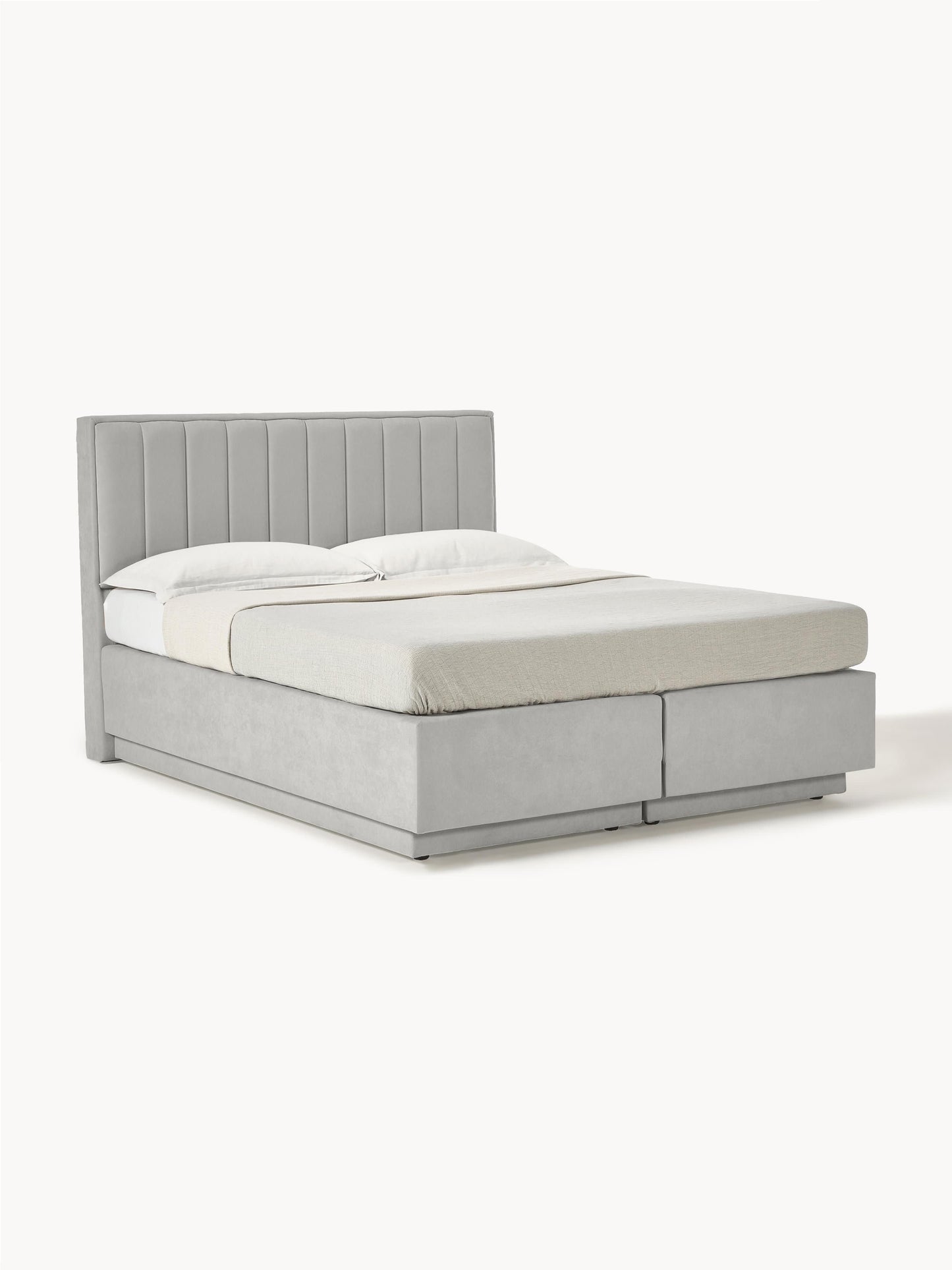 Livia Box Spring Bed with Storage