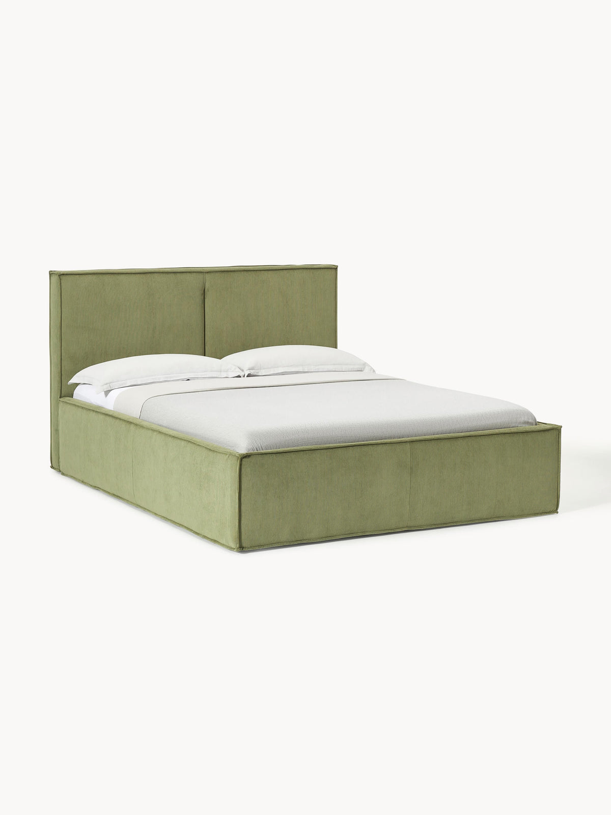 Dream Corduroy Upholstered Bed with Storage