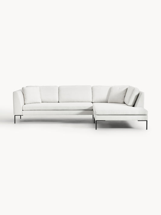 Emma Corner Sofa with Metal Legs