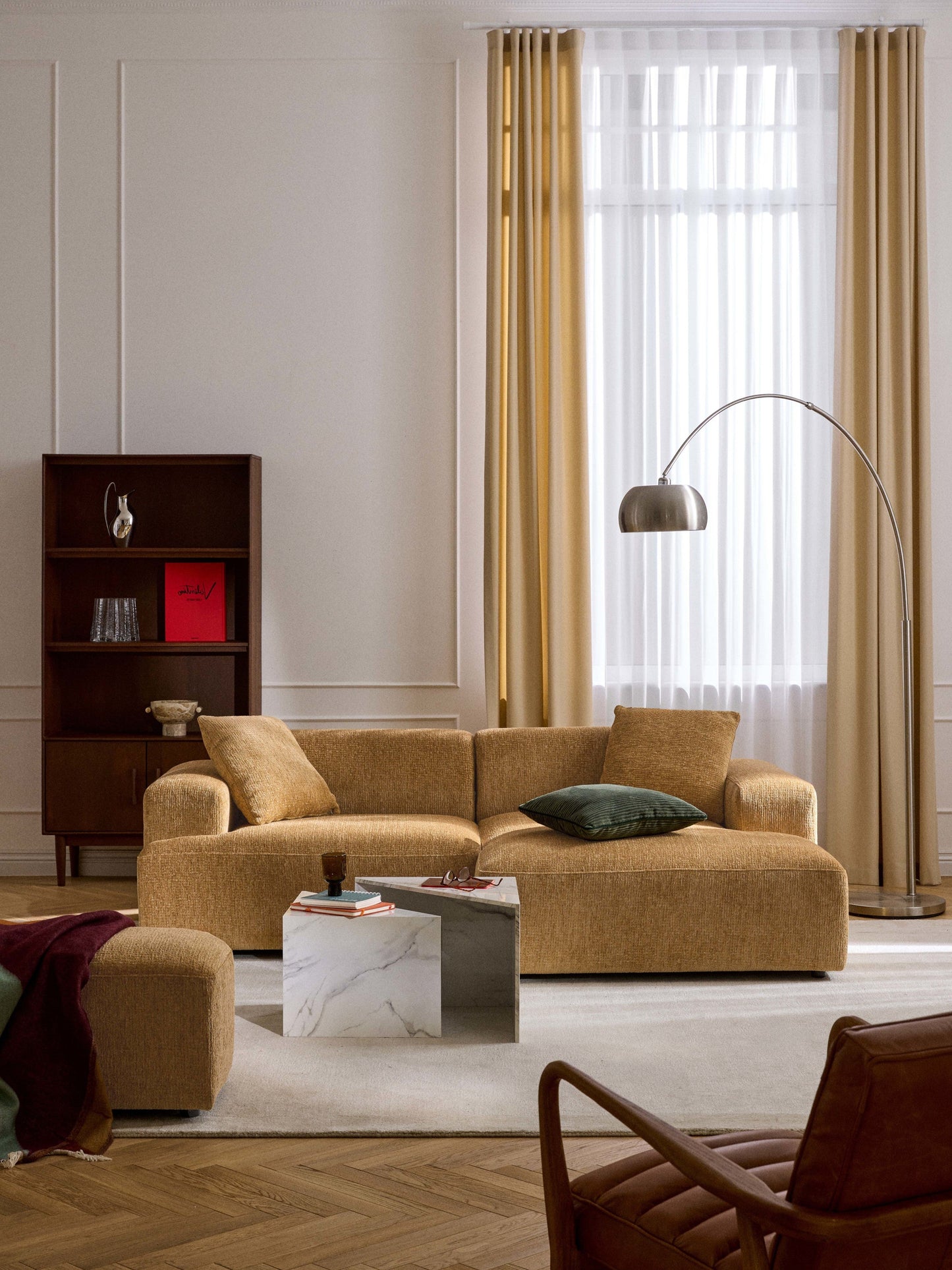 Melva Corner Sofa (3-Seater)