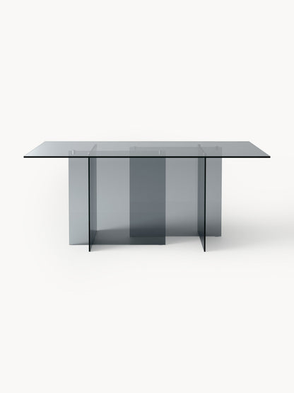 Anouk Dining Table in Glass, 180 x 90 cm