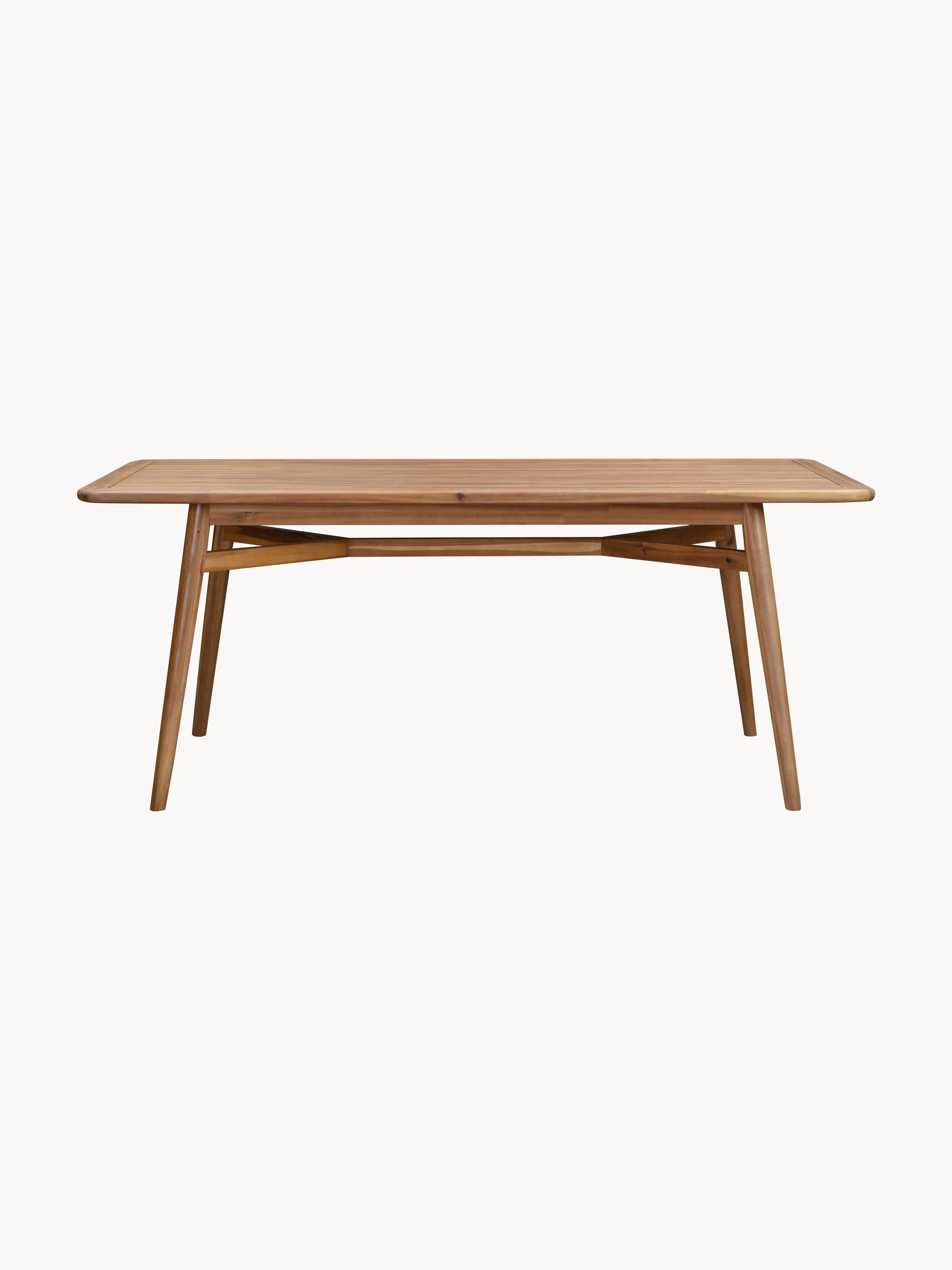 Marc Garden Table in Acacia Wood, 180 x 90 cm