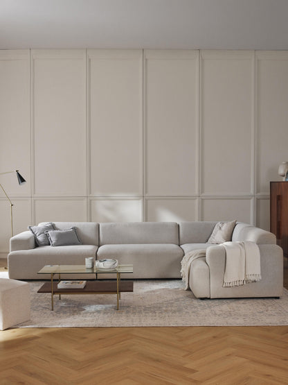 Melva Large Corner Sofa (4-Seater)