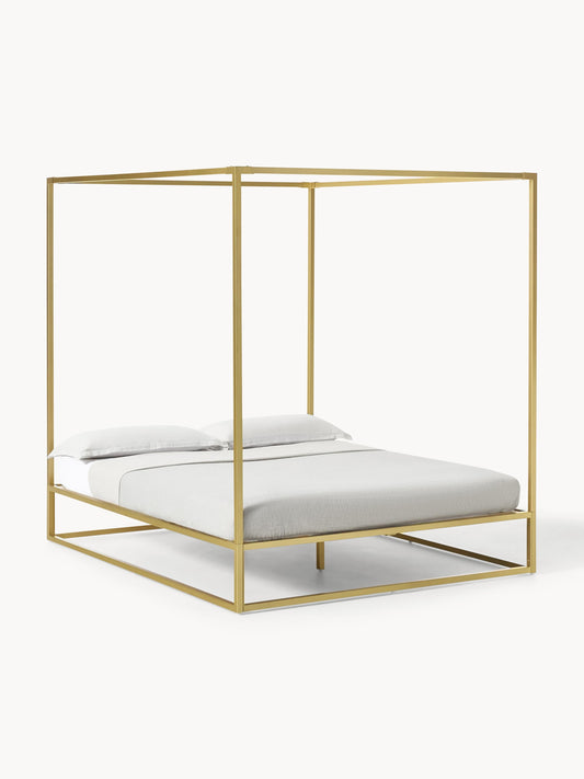 Belle Four-Poster Bed in Metal
