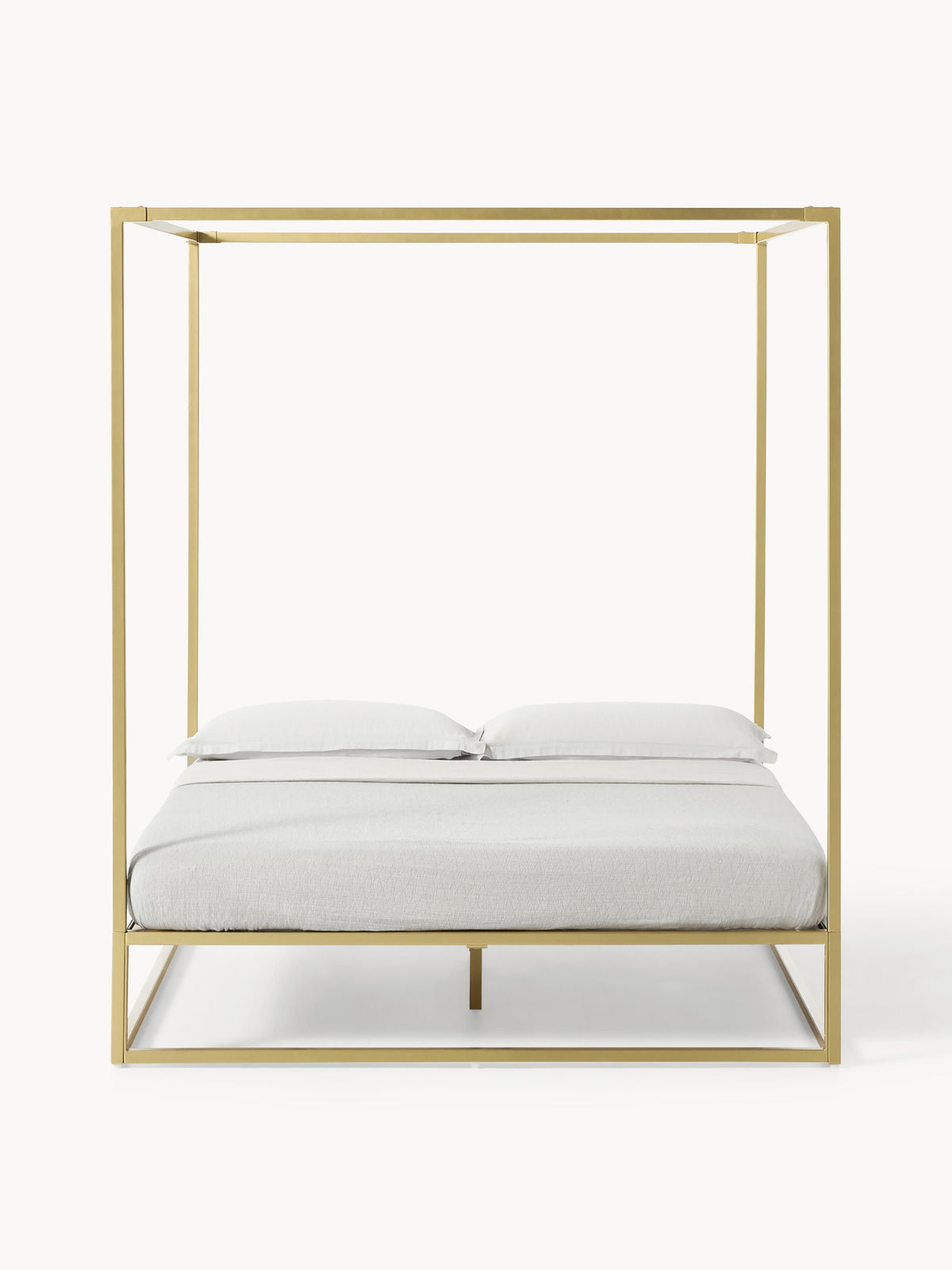 Belle Four-Poster Bed in Metal