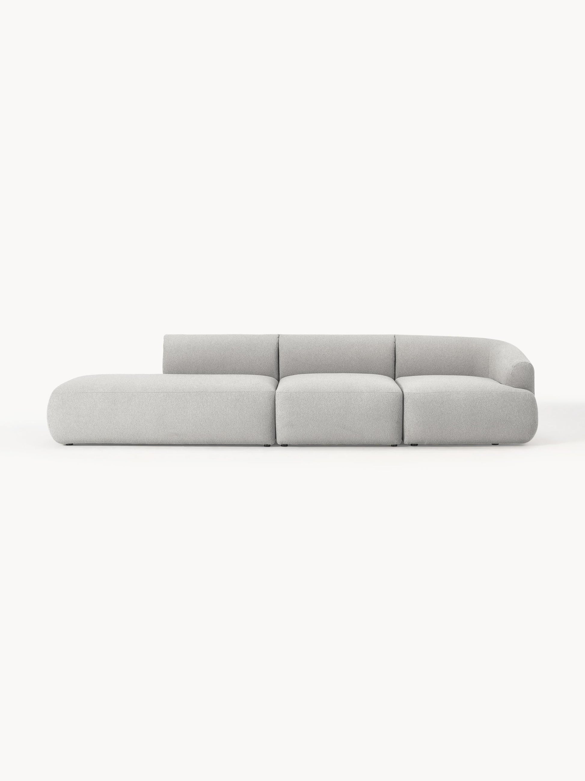 Sofia Modular Bouclé Chaise (2-Seater)