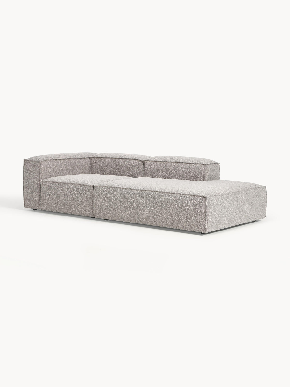 Lennon Modular Ottoman in Bouclé