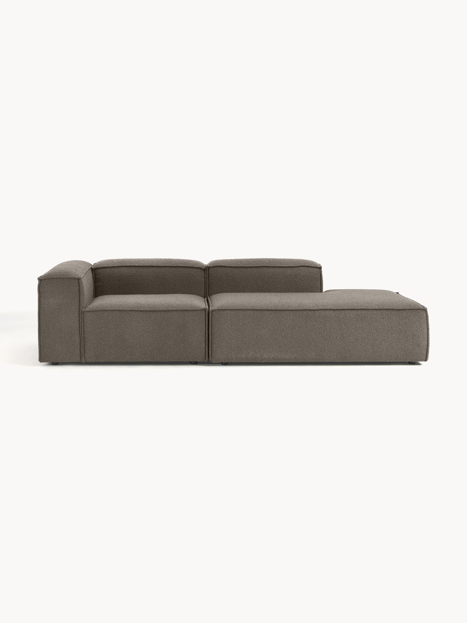Lennon Modular Ottoman in Bouclé