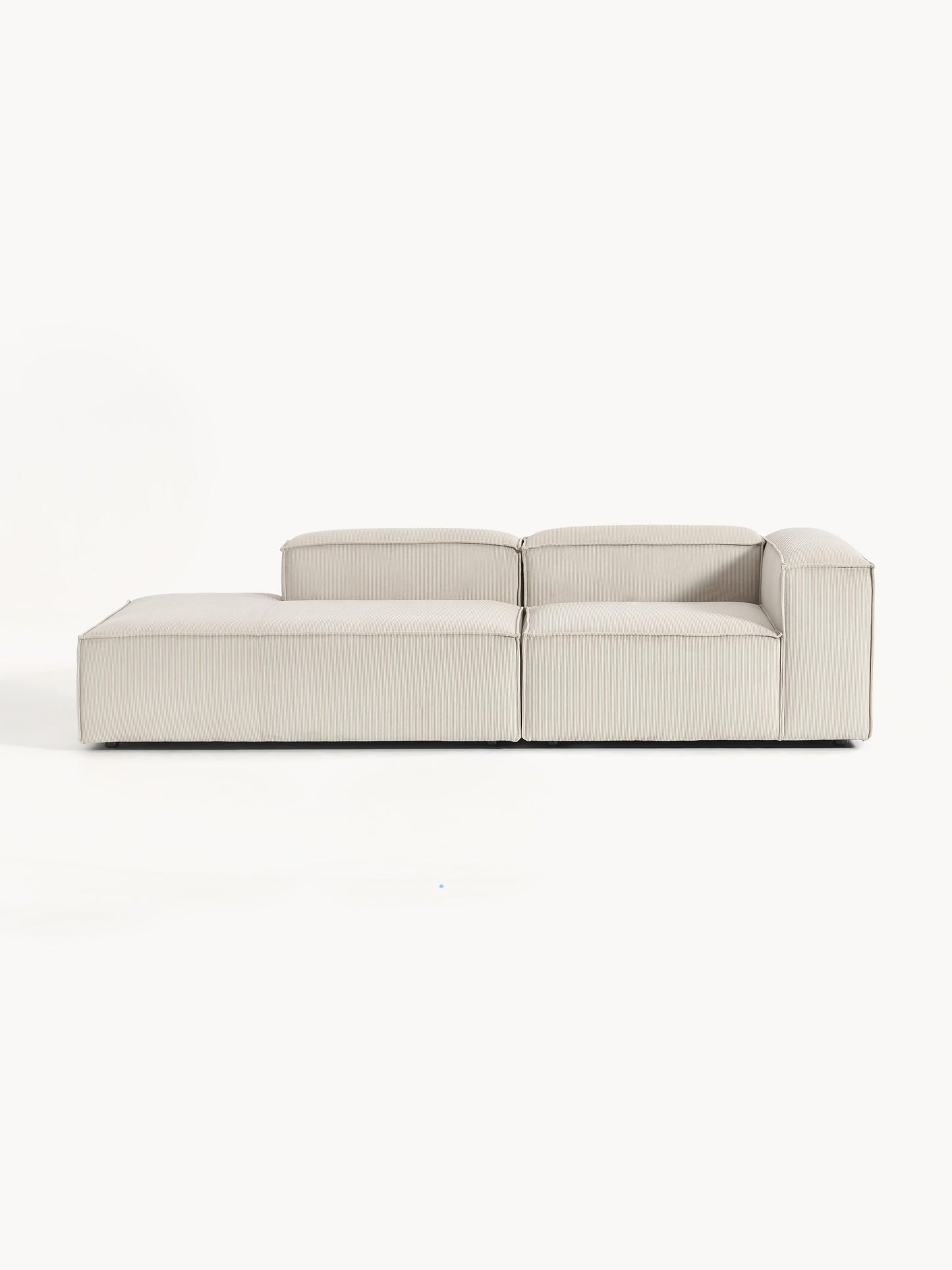 Lennon Modular Ottoman in Corduroy