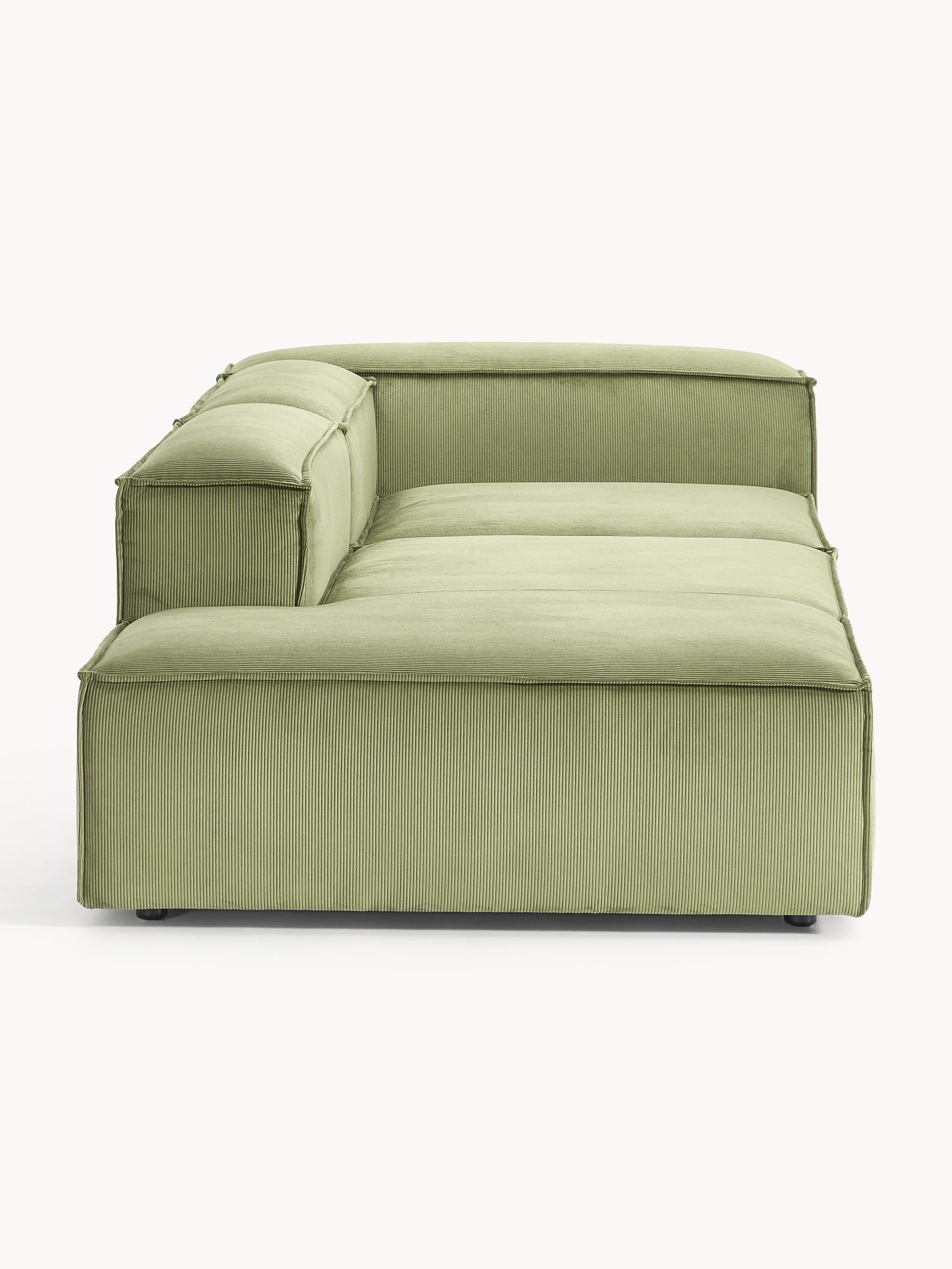 Lennon Modular Ottoman in Corduroy