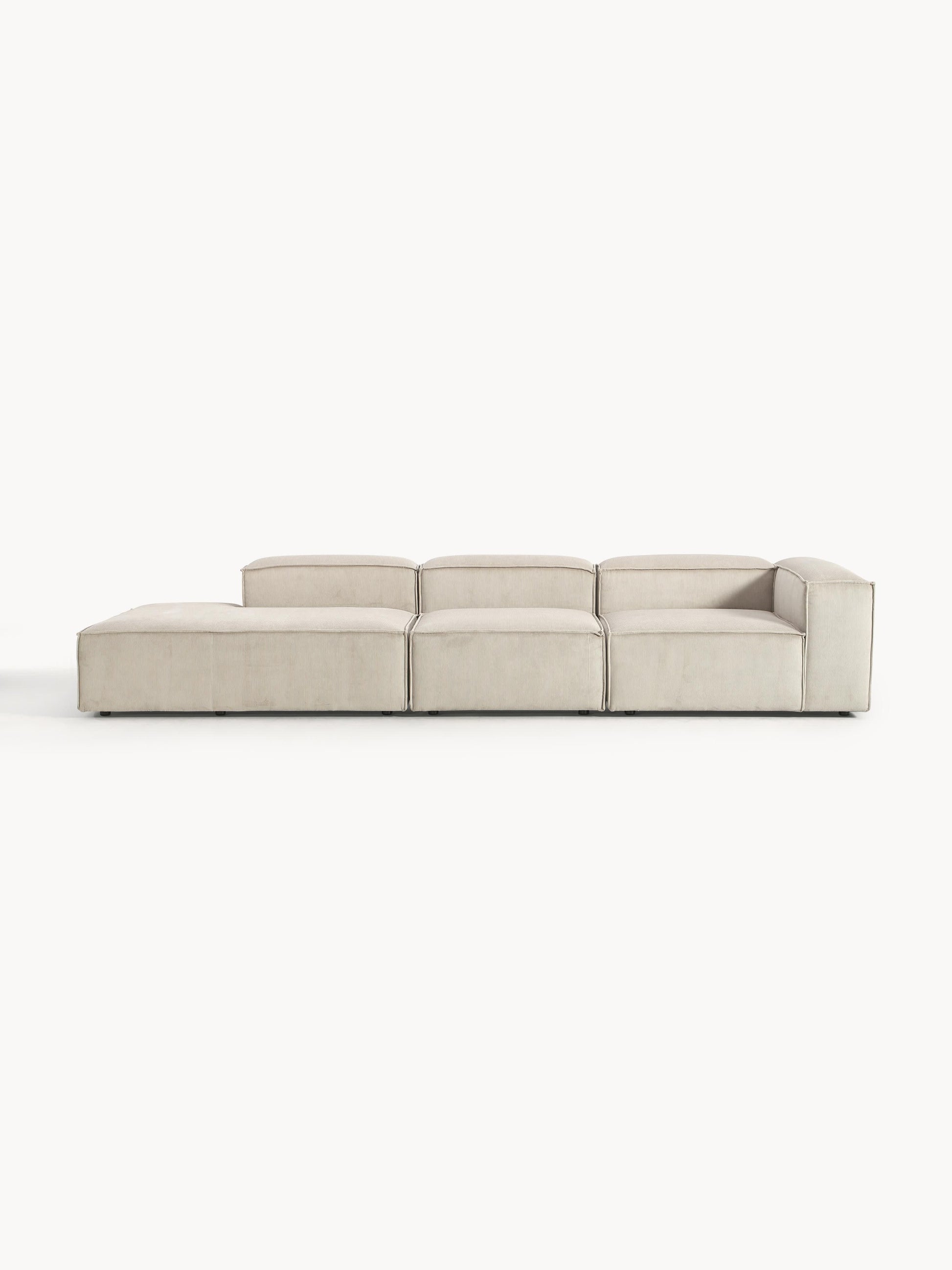 Lennon Modular XL Ottoman in Corduroy