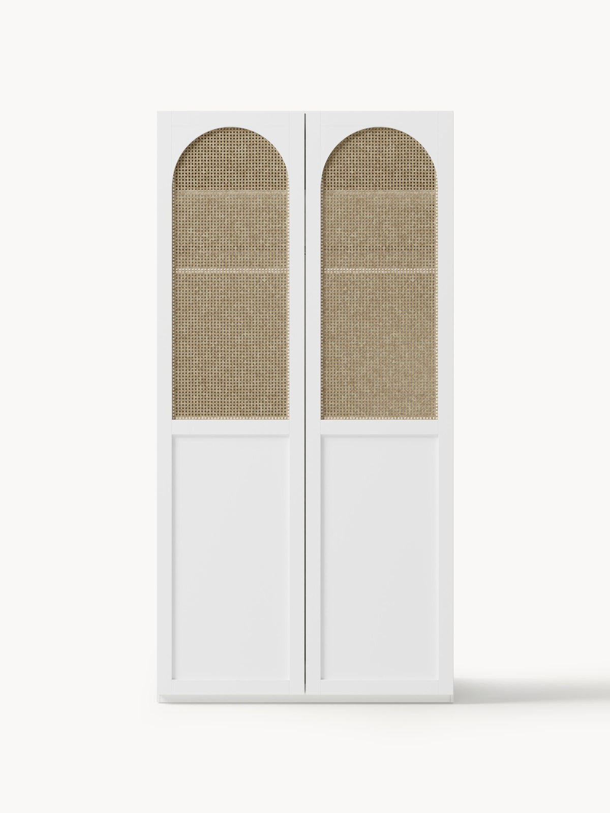 Jeanne Modular Hinged-Door Wardrobe, 100 cm Wide, in Various Sizes