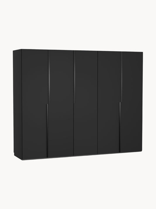 Leon Modular Hinged-Door Wardrobe, 250 cm Wide, in Various Sizes