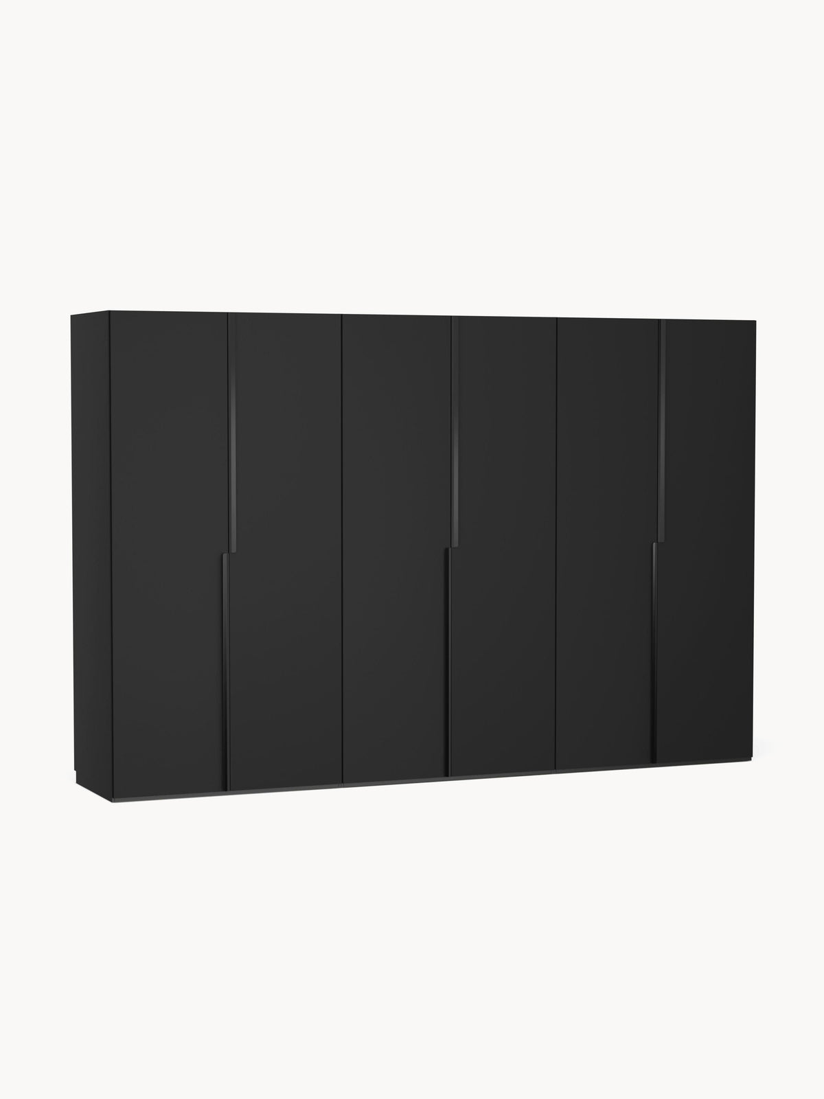 Leon Modular Hinged-Door Wardrobe, 300 cm Wide, in Various Sizes