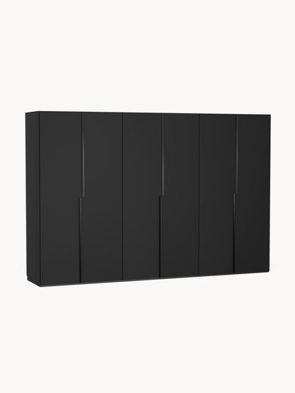 Leon Modular Hinged-Door Wardrobe, 300 cm Wide, in Various Sizes