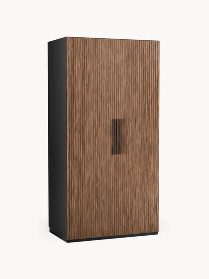 Simone Modular Hinged-Door Wardrobe, 100 cm Wide, in Various Sizes