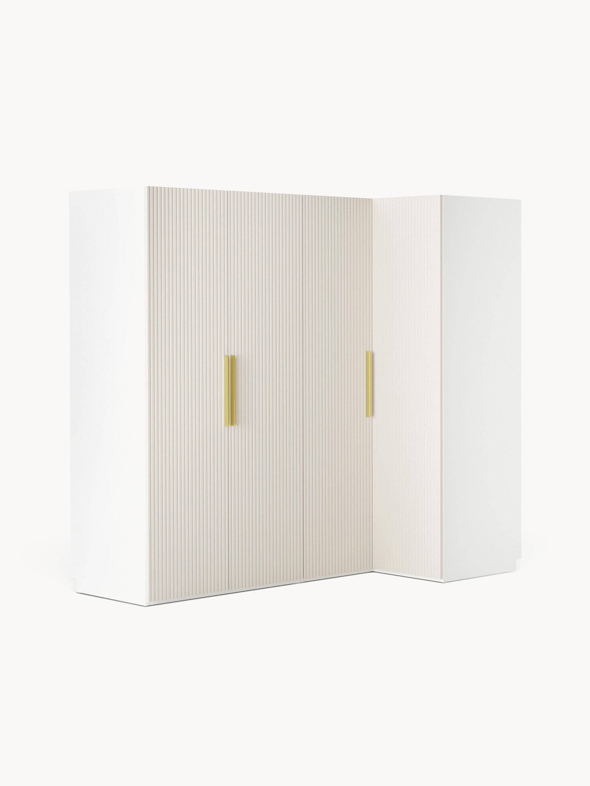 Simone Modular Corner Wardrobe, 215 cm Wide, in Various Sizes