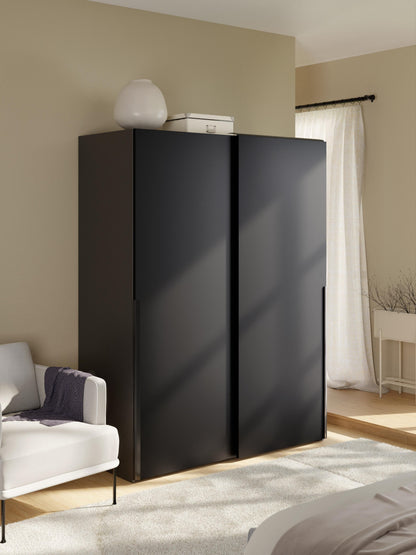Leon Modular Sliding-Door Wardrobe, 150 cm Wide, in Various Sizes