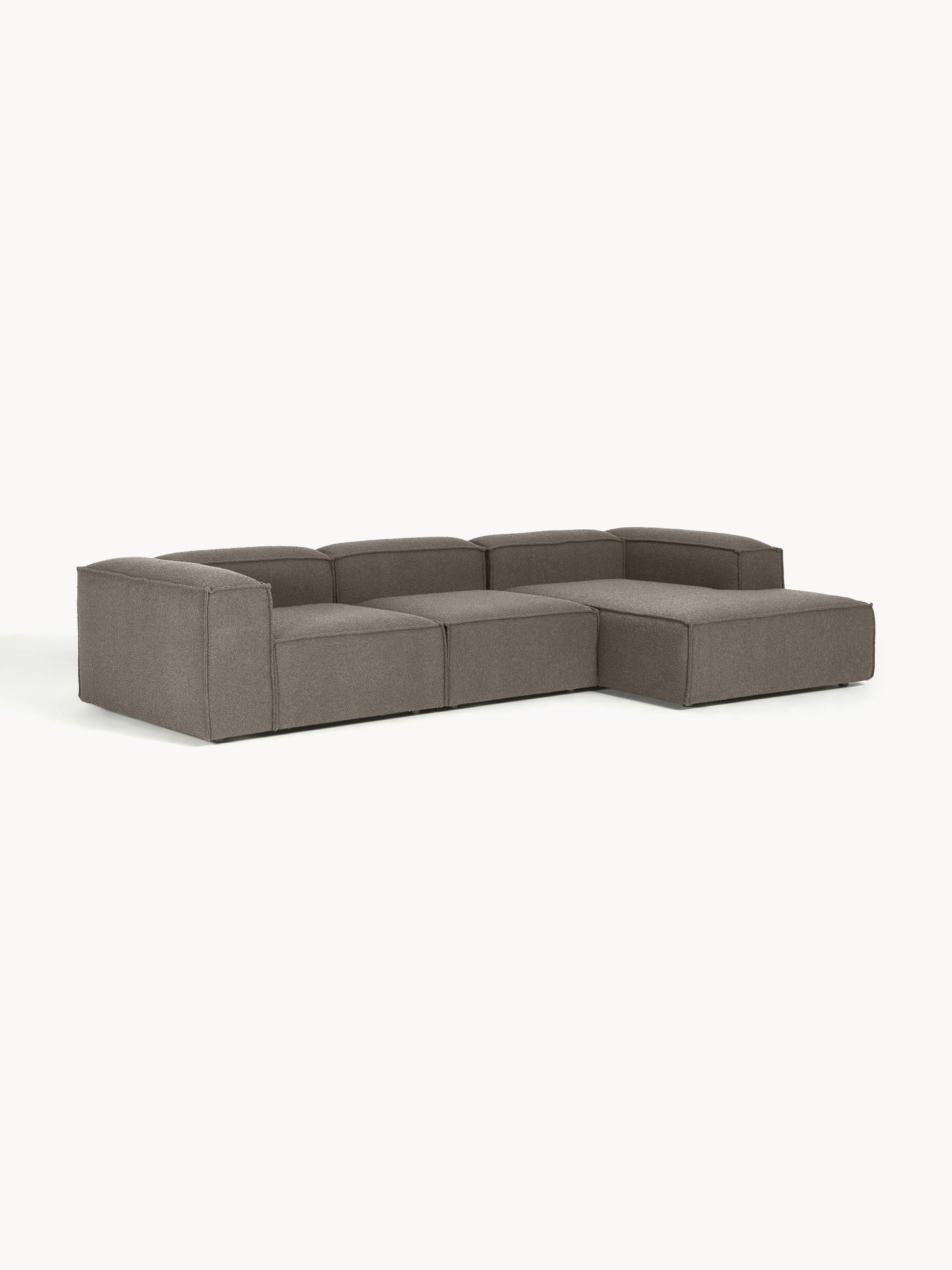 Lennon Modular Bouclé Corner Sofa (4-Seater)