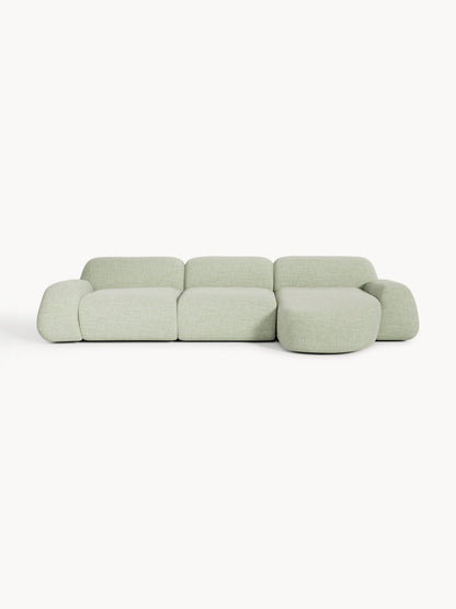 Wolke Modular Bouclé Corner Sofa (4-Seater)