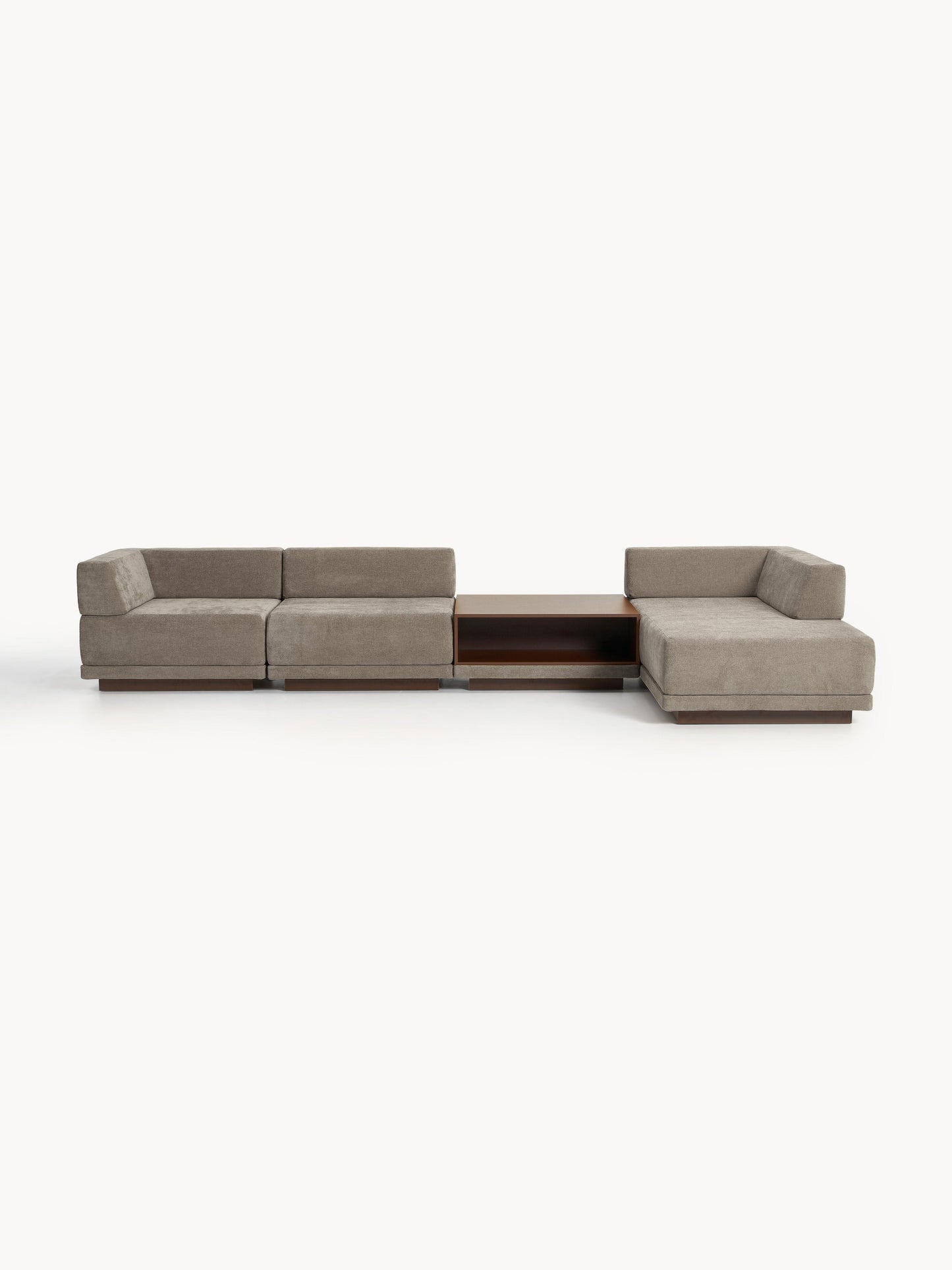Colin Modular Corner Sofa (4-Seater) with Coffee Table