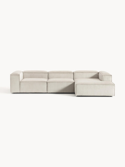 Lennon Modular Corner Sofa (4-Seater) in Corduroy