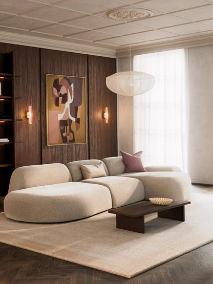 Wolke Modular Corner Sofa (4-Seater) with Chaise Longue