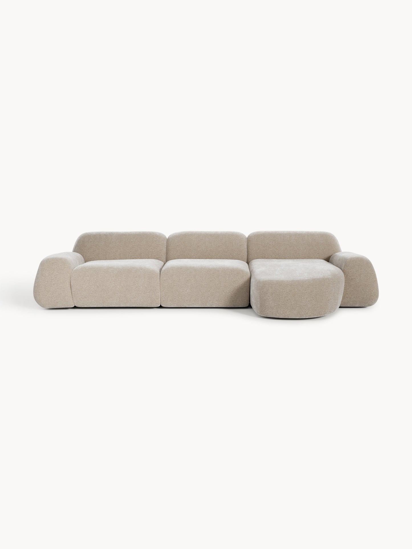 Wolke Modular Teddy Corner Sofa (4-Seater)