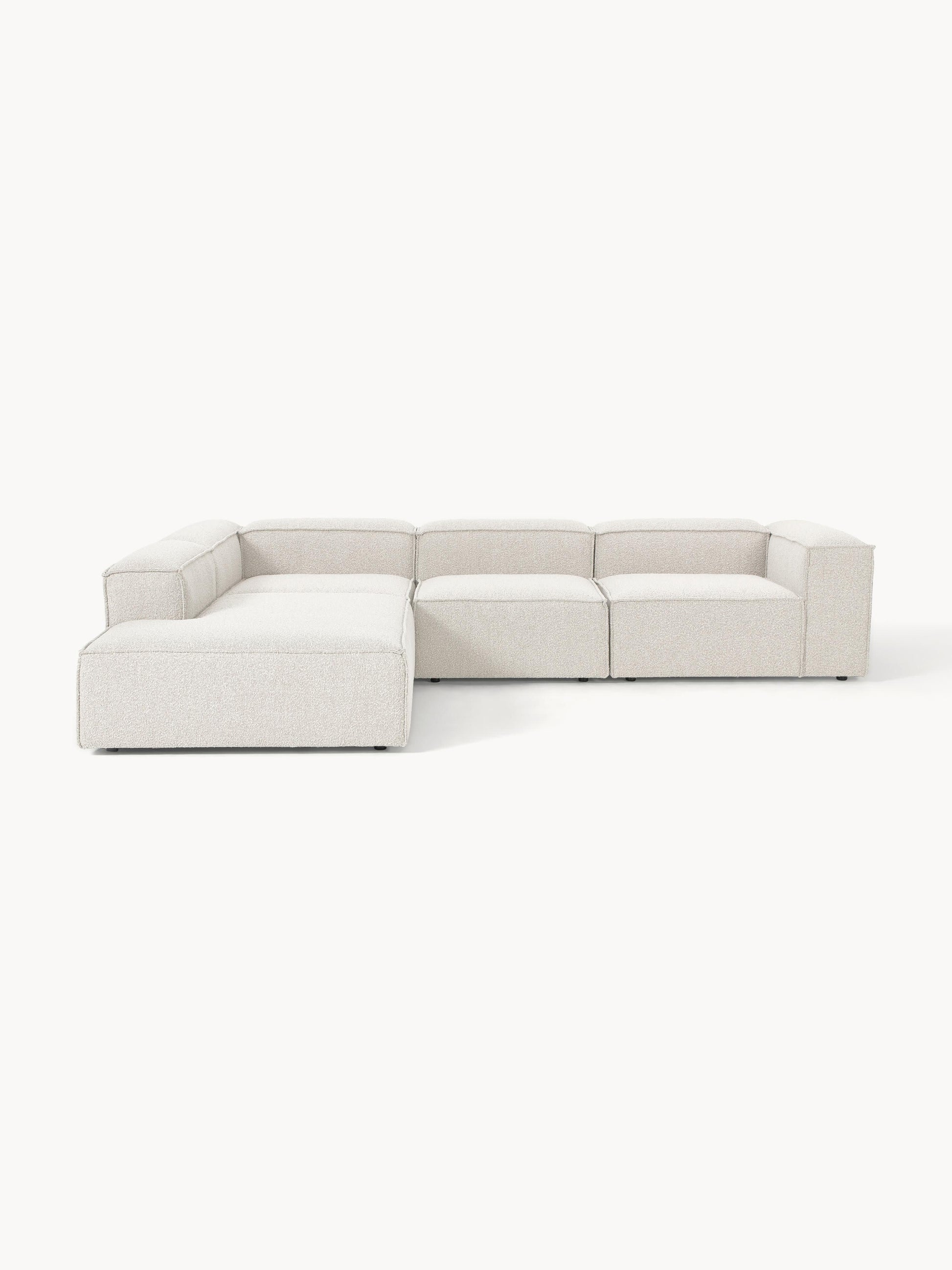 Lennon Modular XL Corner Sofa (4-Seater) in Bouclé