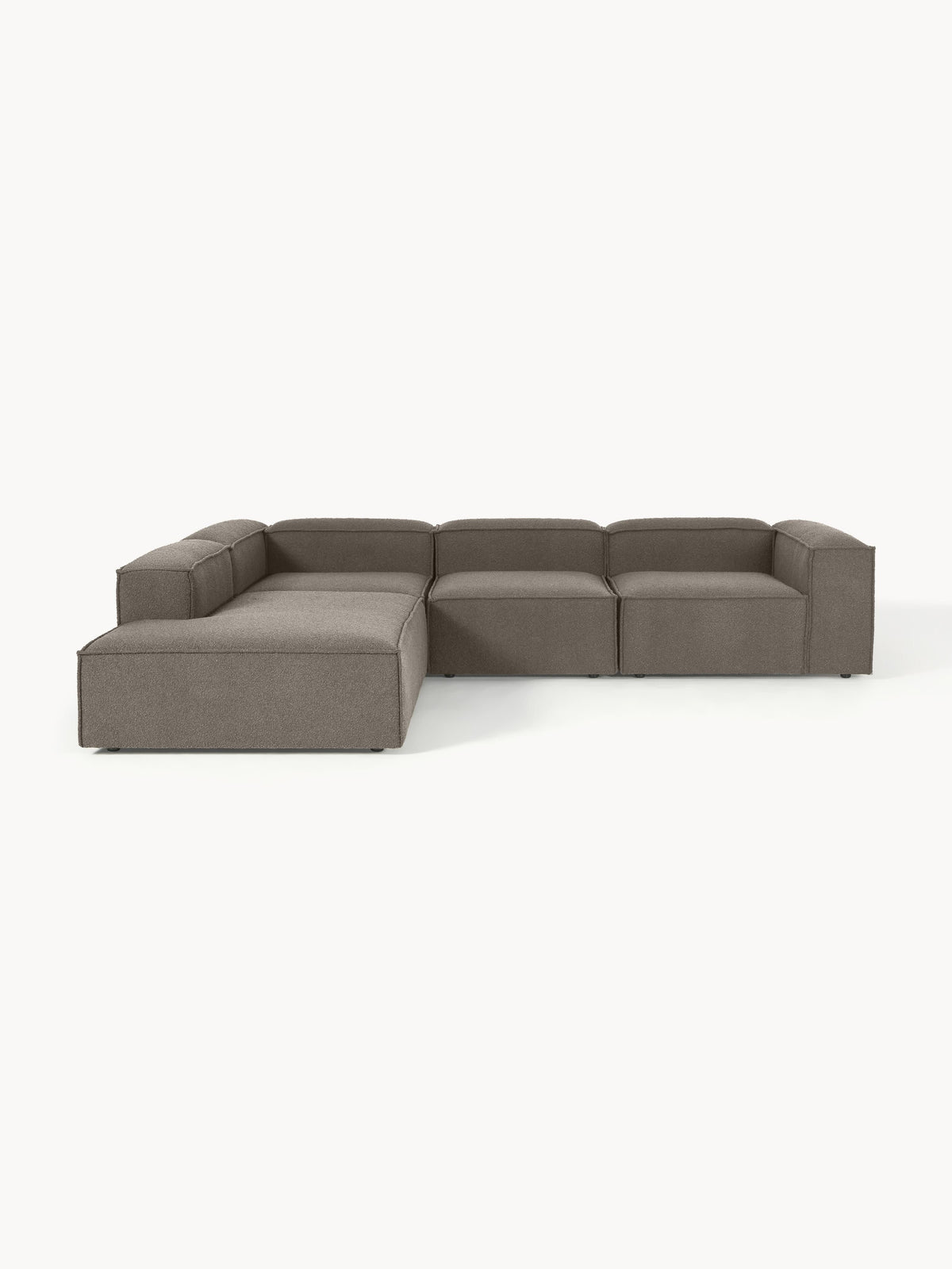 Lennon Modular XL Corner Sofa (4-Seater) in Bouclé