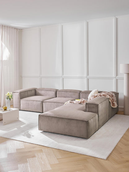 Lennon Modular XL Corner Sofa (4-Seater) in Corduroy