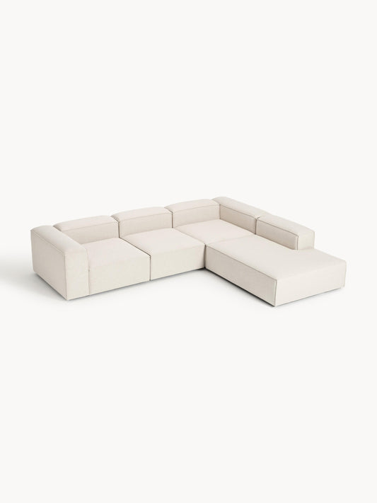 Lennon Modular XL Corner Sofa (4-Seater) in Linen Blend