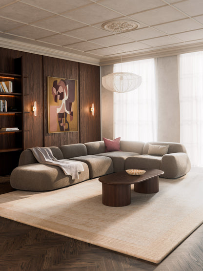 Wolke Modular XL Corner Sofa with Chaise Longue