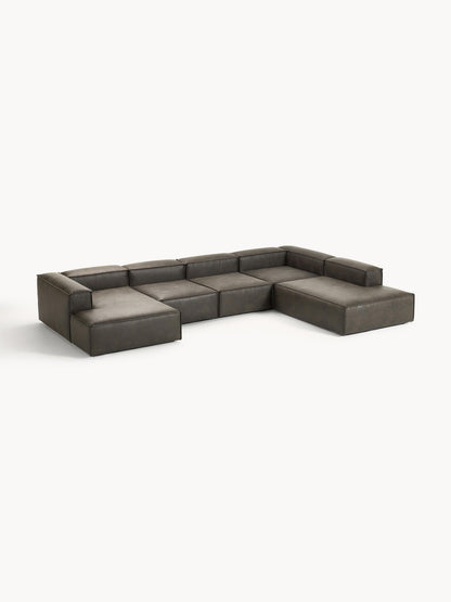 Lennon Modular XL Sofa in Leather