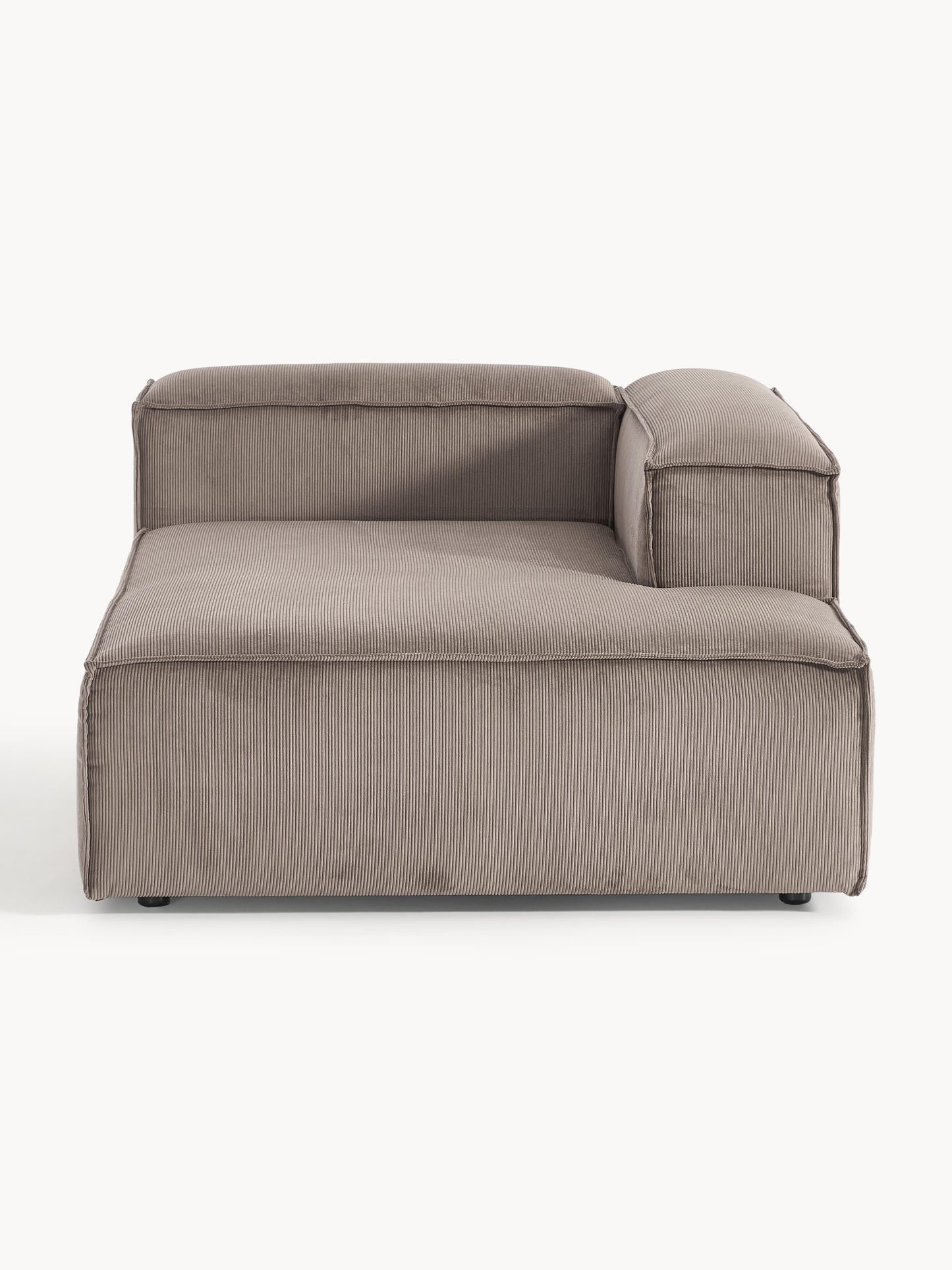 Lennon Ottoman Corner Module in Corduroy