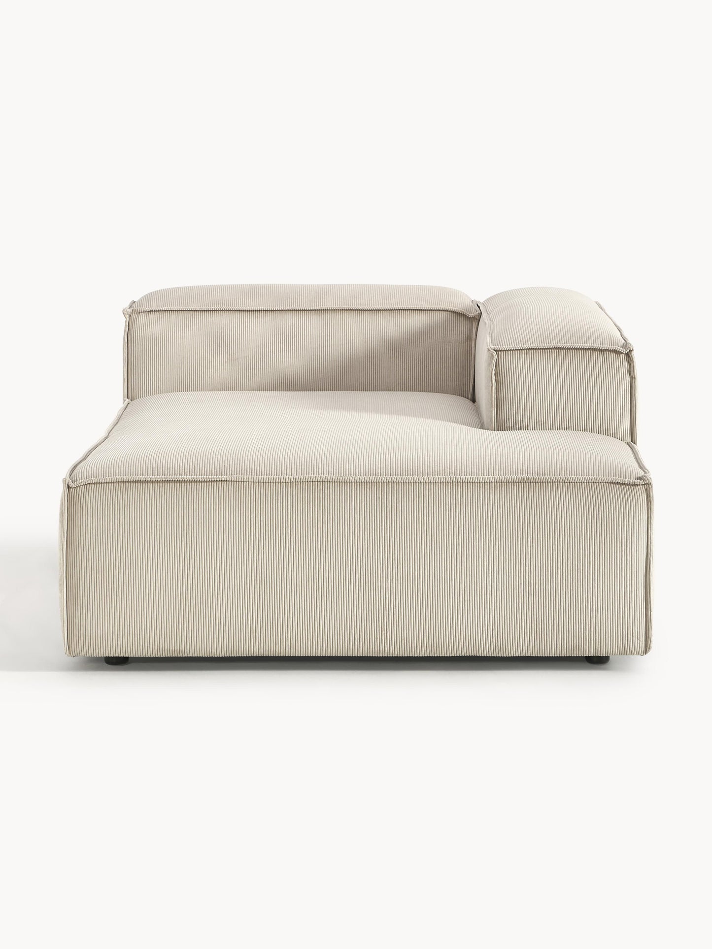 Lennon Ottoman Corner Module in Corduroy