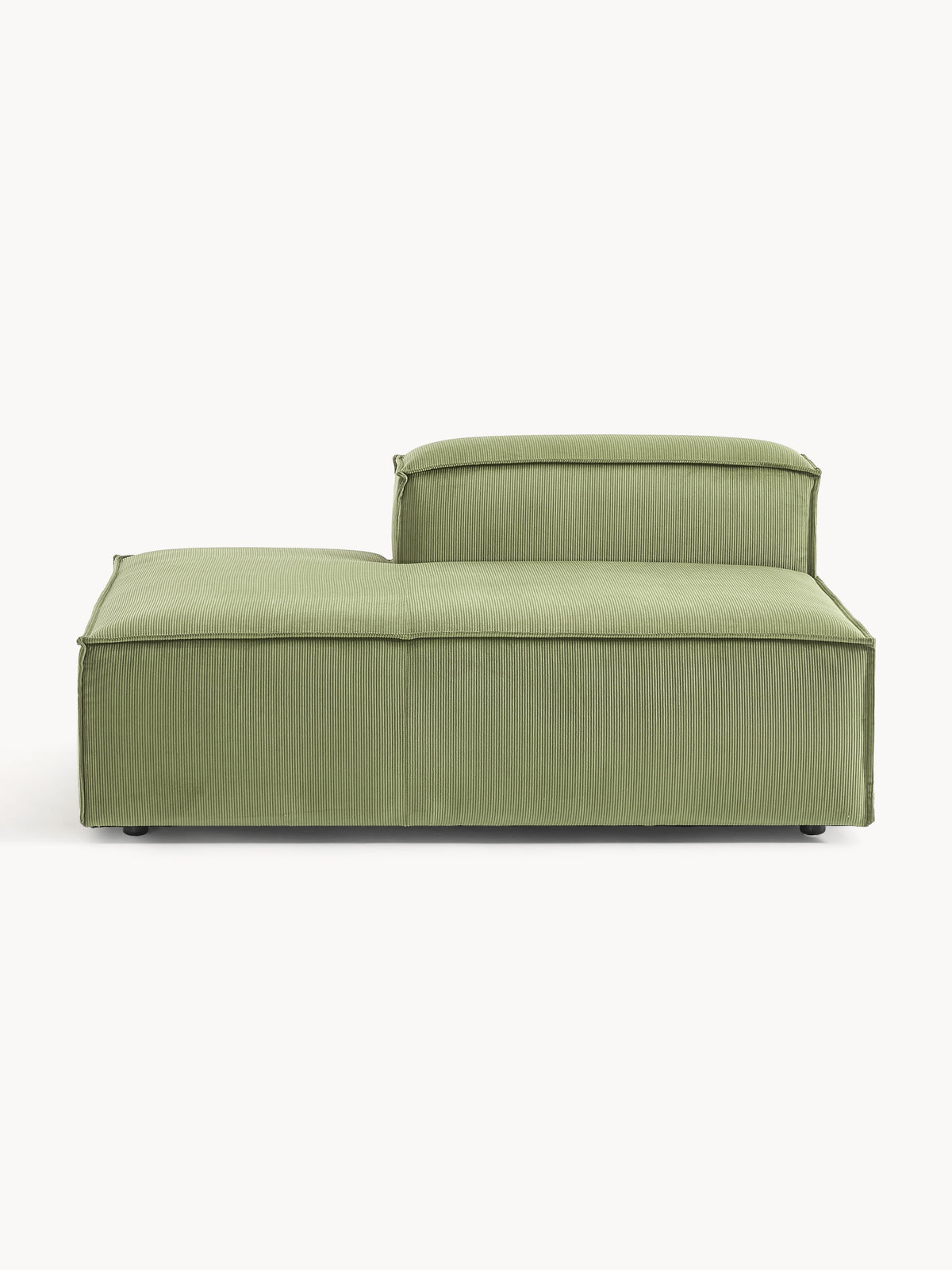 Lennon Ottoman Module in Corduroy