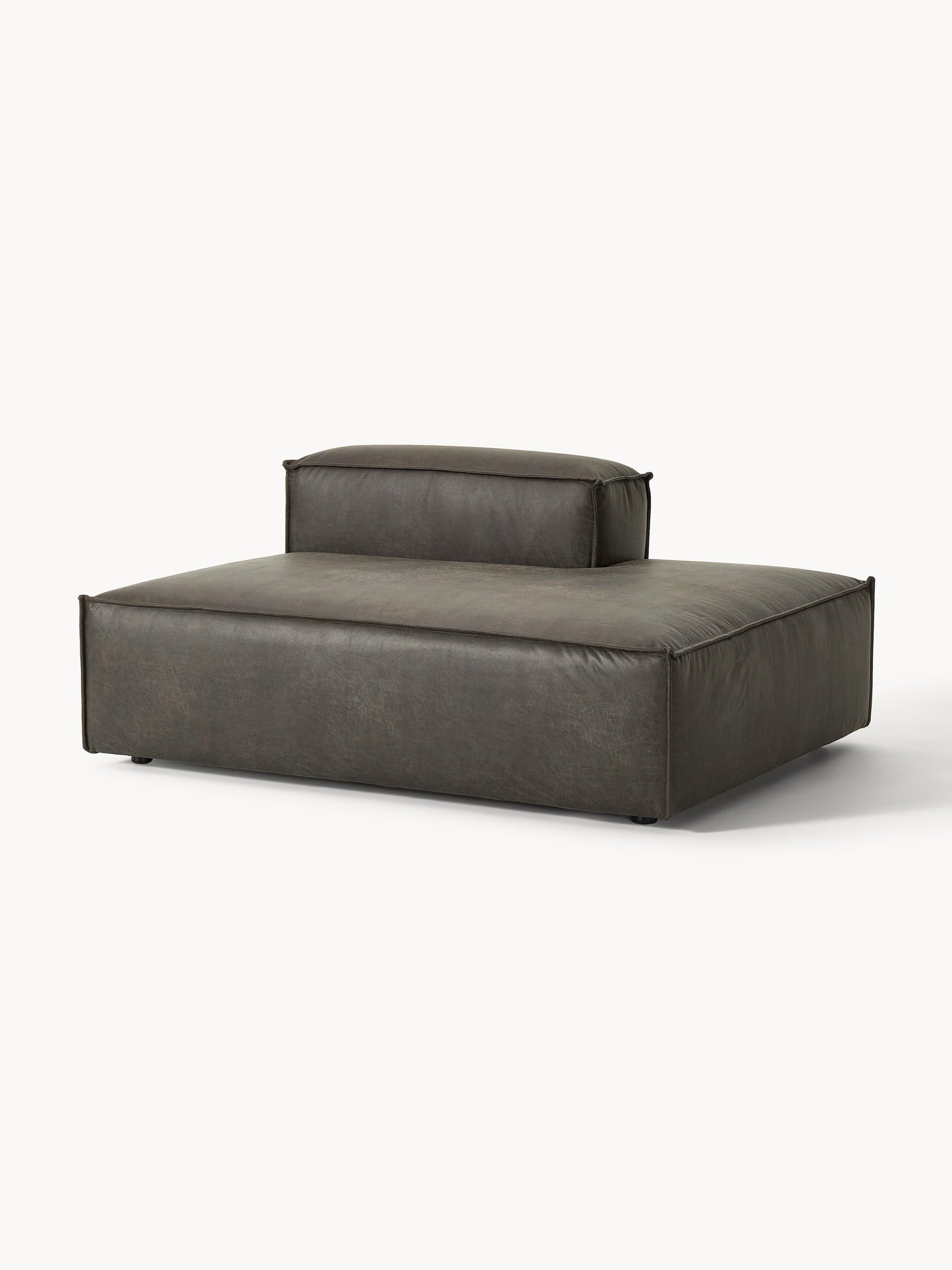 Lennon Leather Ottoman Module