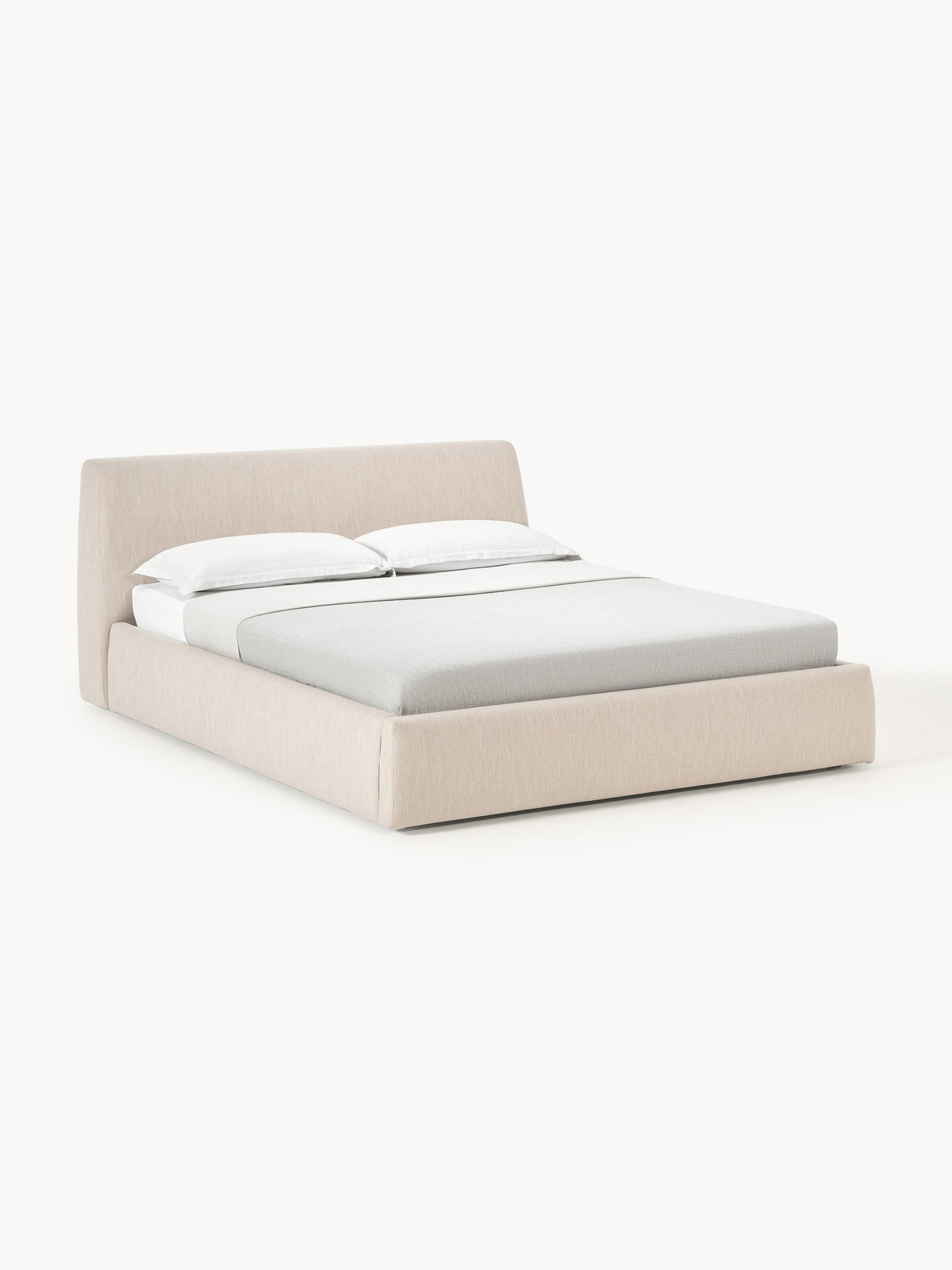 Cloud Upholstered Bed with Storage