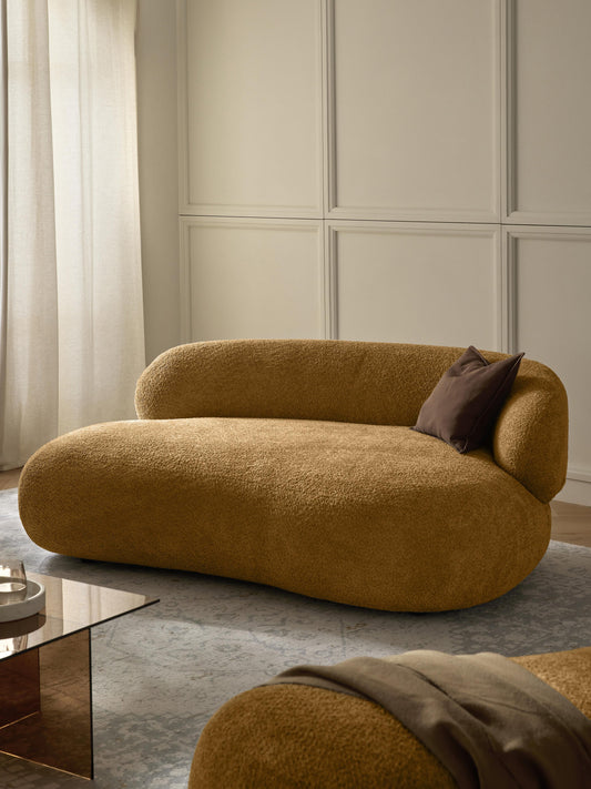 Alba Sofa (2-Seater) in Teddy Bouclé