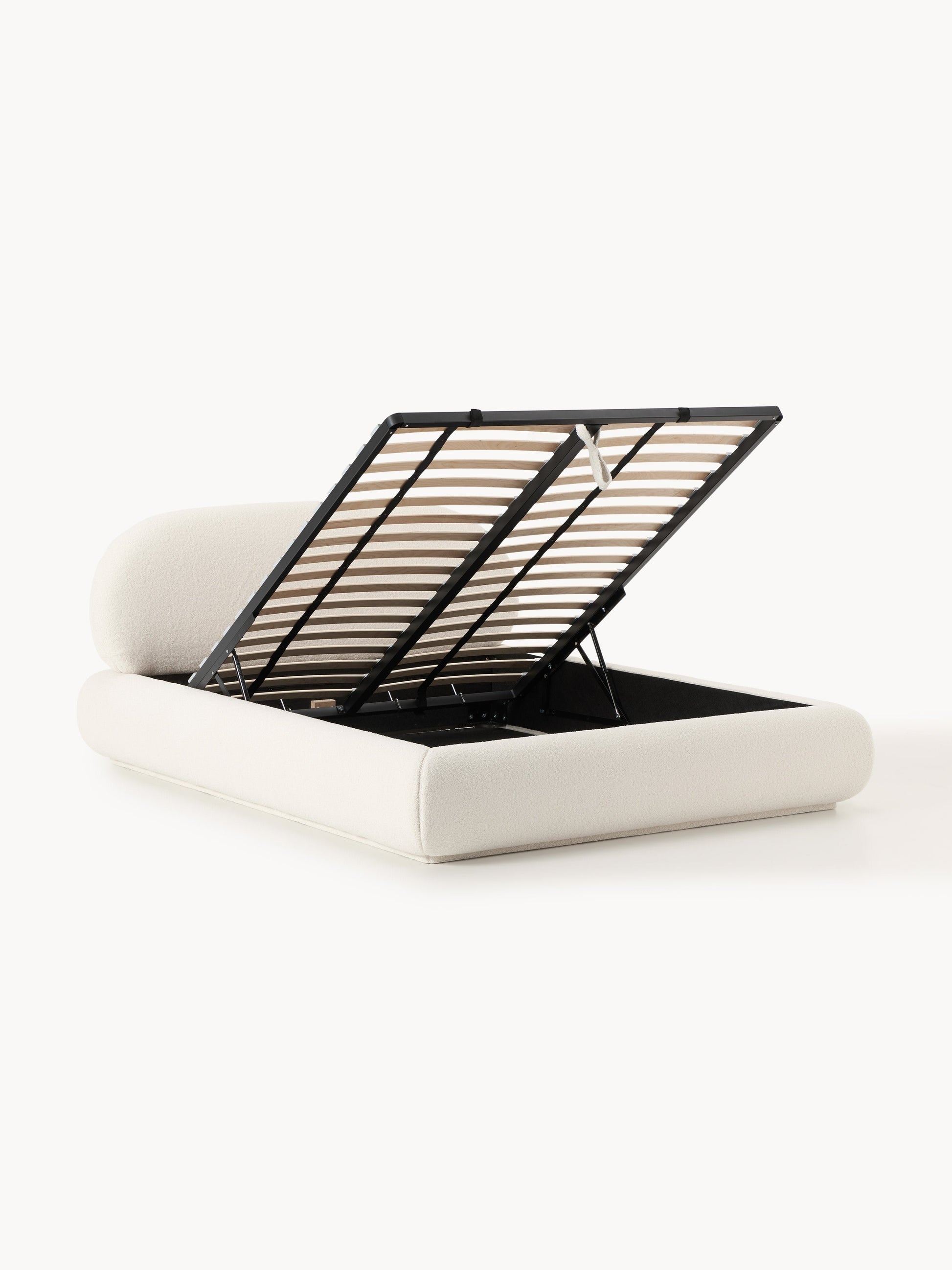 Alba Teddy Upholstered Bed with Storage